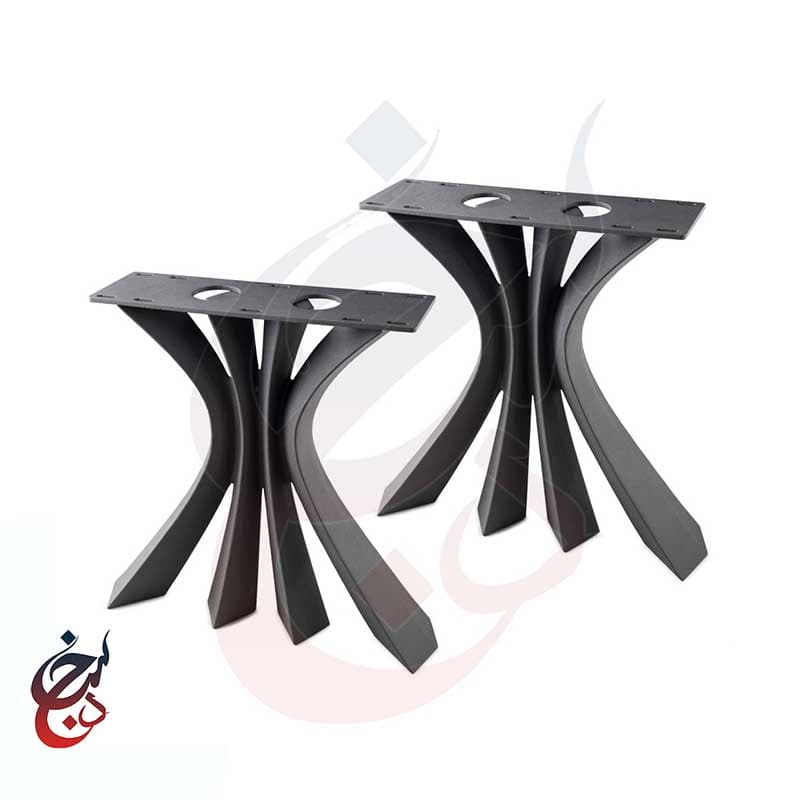 پایه میز فلزی طرح رامیلا مدل le-1083 — تصویر ۳