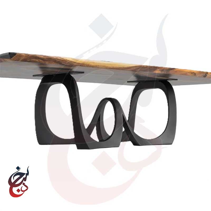 پایه میز فلزی طرح رامیاد مدل le-1081