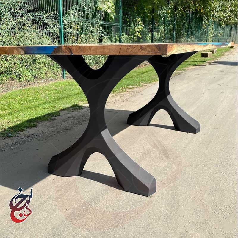 پایه میز فلزی طرح ریان مدل le-1073 — تصویر ۶