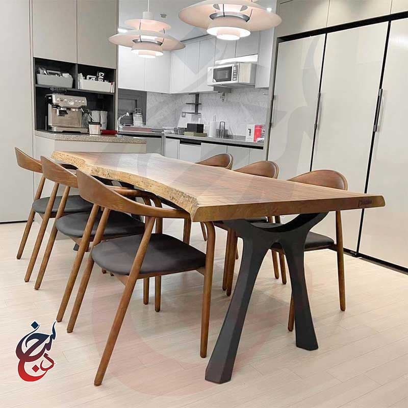 پایه میز فلزی طرح رایین مدل le-1059 — تصویر ۵