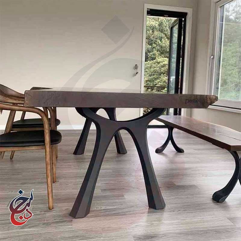پایه میز فلزی طرح رایین مدل le-1059 — تصویر ۴