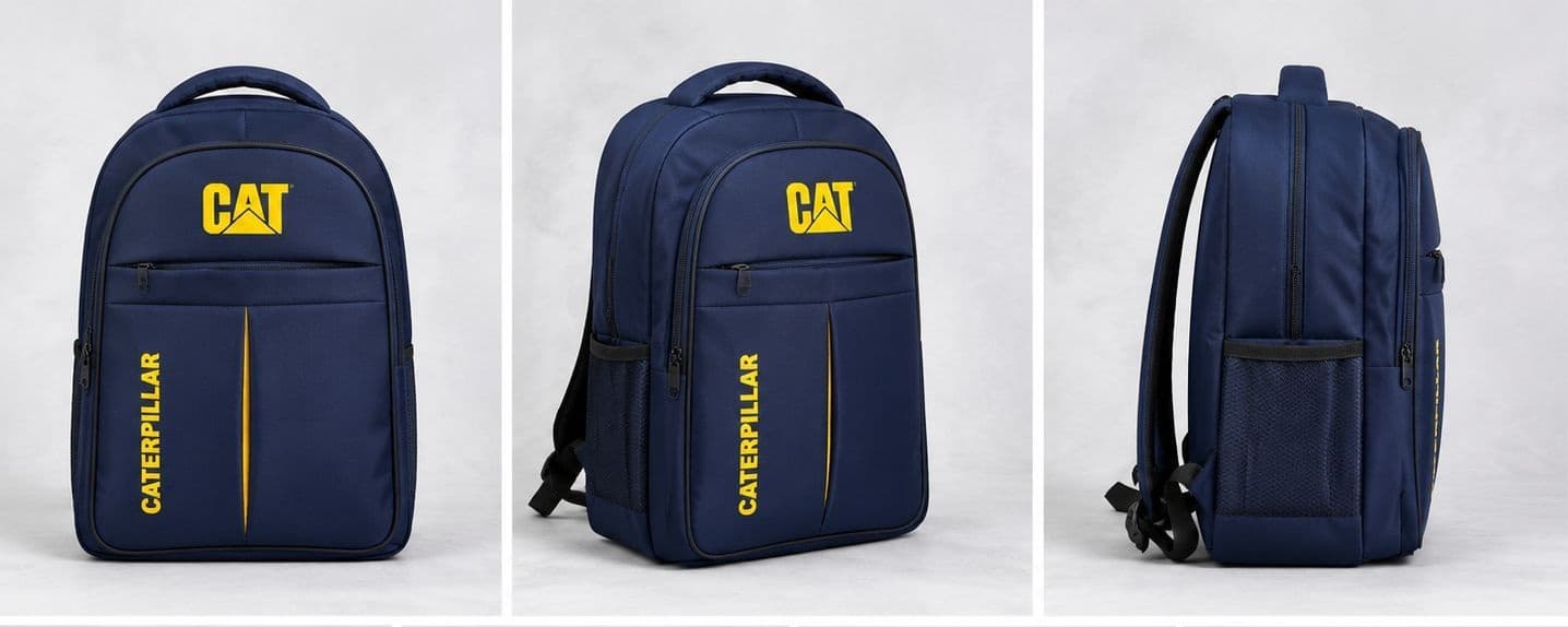 کوله پشتی 3 زیپ CAT