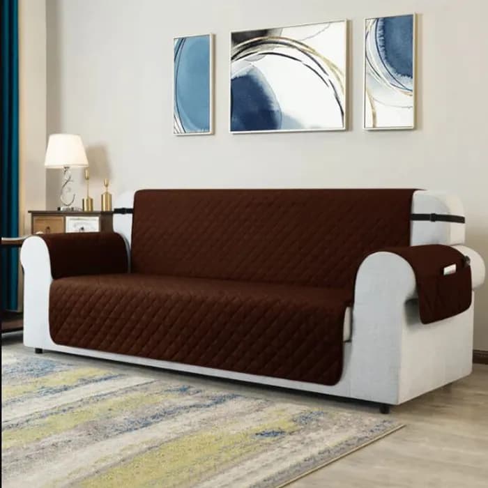 کاور مبل 3 نفره پوشپاک کاور مدل Fabric 3-160 — تصویر ۳