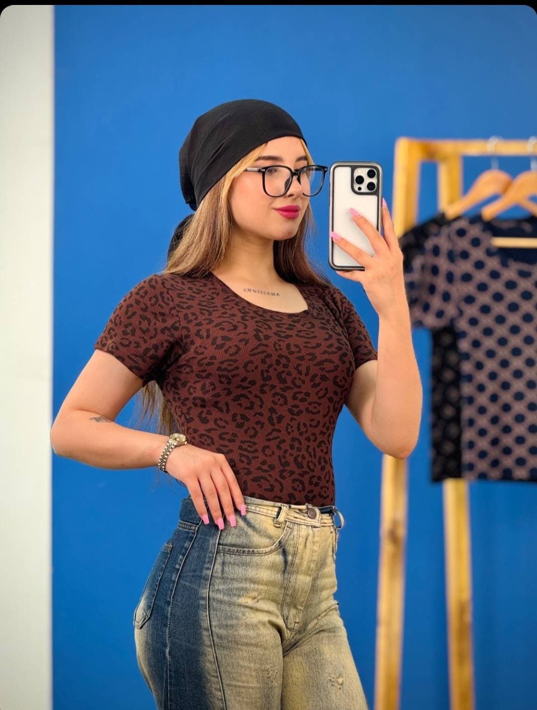تیشرت کبریتی زنانه فری سایز