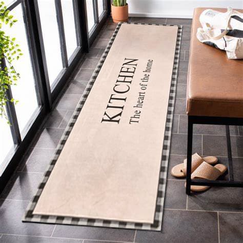 فرشینه آشپزخانه لیوهوم طرح فانتزی مدل K-38 سایز 50*150 سانتی متر