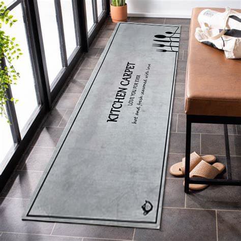 فرشینه آشپزخانه لیوهوم طرح فانتزی مدل K-37 سایز 50*150 سانتی متر