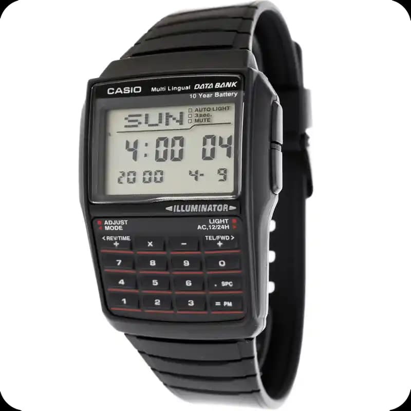 ساعت مچی دیجیتال مردانه کاسیو مدل CASIO DBC-32-1ADF - ماشین حساب دار، خاص و حرفه‌ای