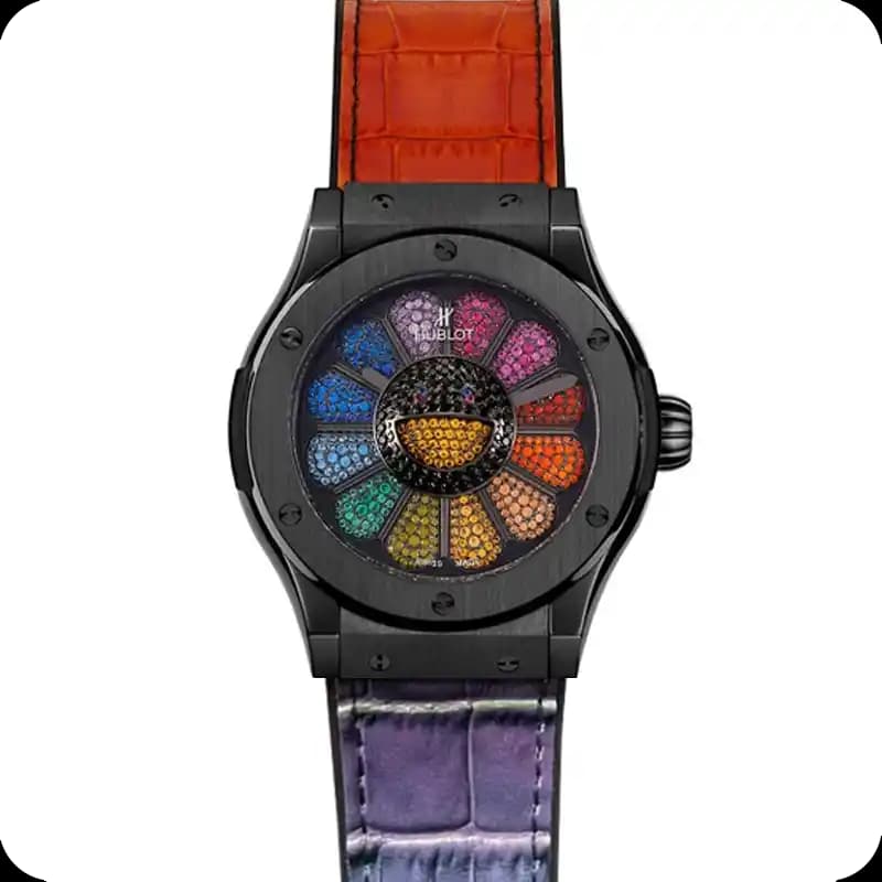 ساعت مچی هابلوت مدل Hublot Takashi Murakami