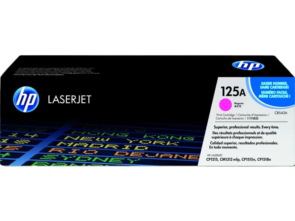 کارتریج HP 125A Magenta مدل CB543A | کارتریج اچ پی 125A قرمز (گرید A+)