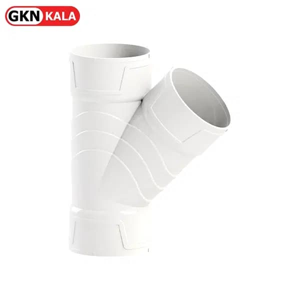 سه راه 45 درجه سه سر کوپل آتاپایپ