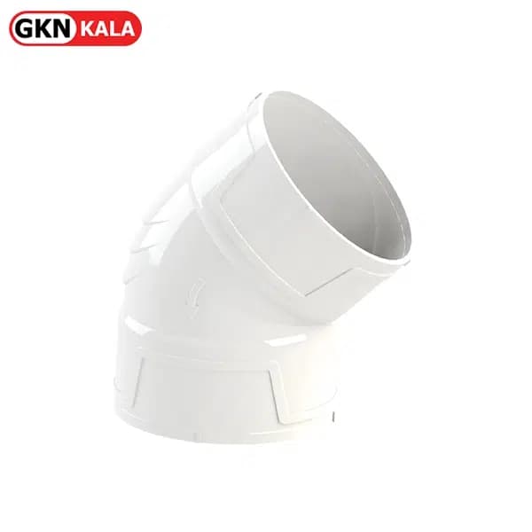 زانو 45 درجه دو سر کوپل آتاپایپ