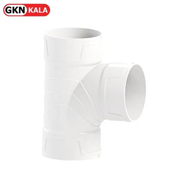 سه راه خم 87/5 درجه سه سر کوپل آتاپایپ