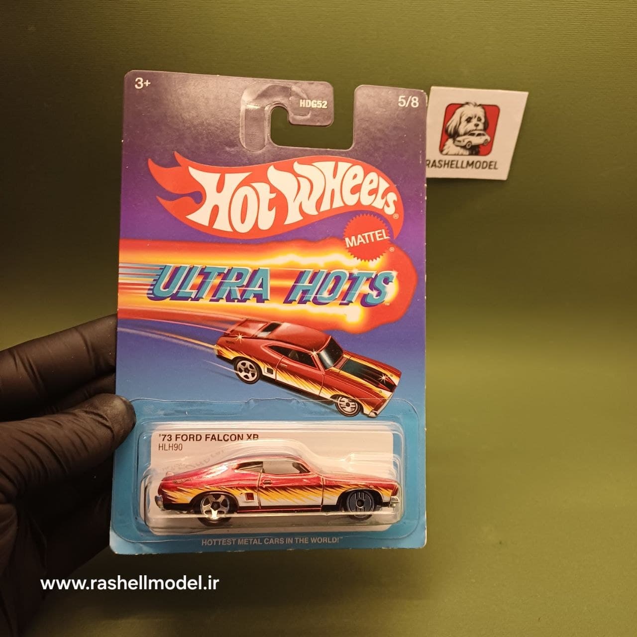 ماکت ماشین هات ویلز فورد فالکون 1973 Ultra Hots مقیاس 1:64