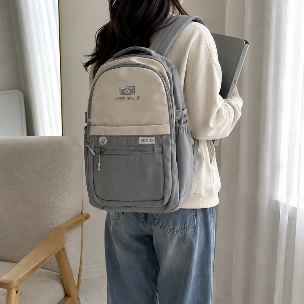 کولهپشتی اسپرت دخترانه مدل سامیت | جادار، ضدآب و مناسب دانشجویان - رستا کالا — تصویر ۶