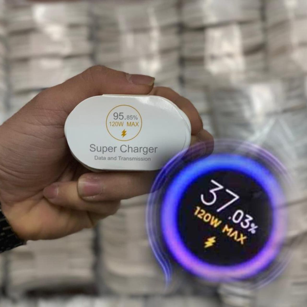 کابل شارژ اصلی توربو شیائومی super fast 120w
