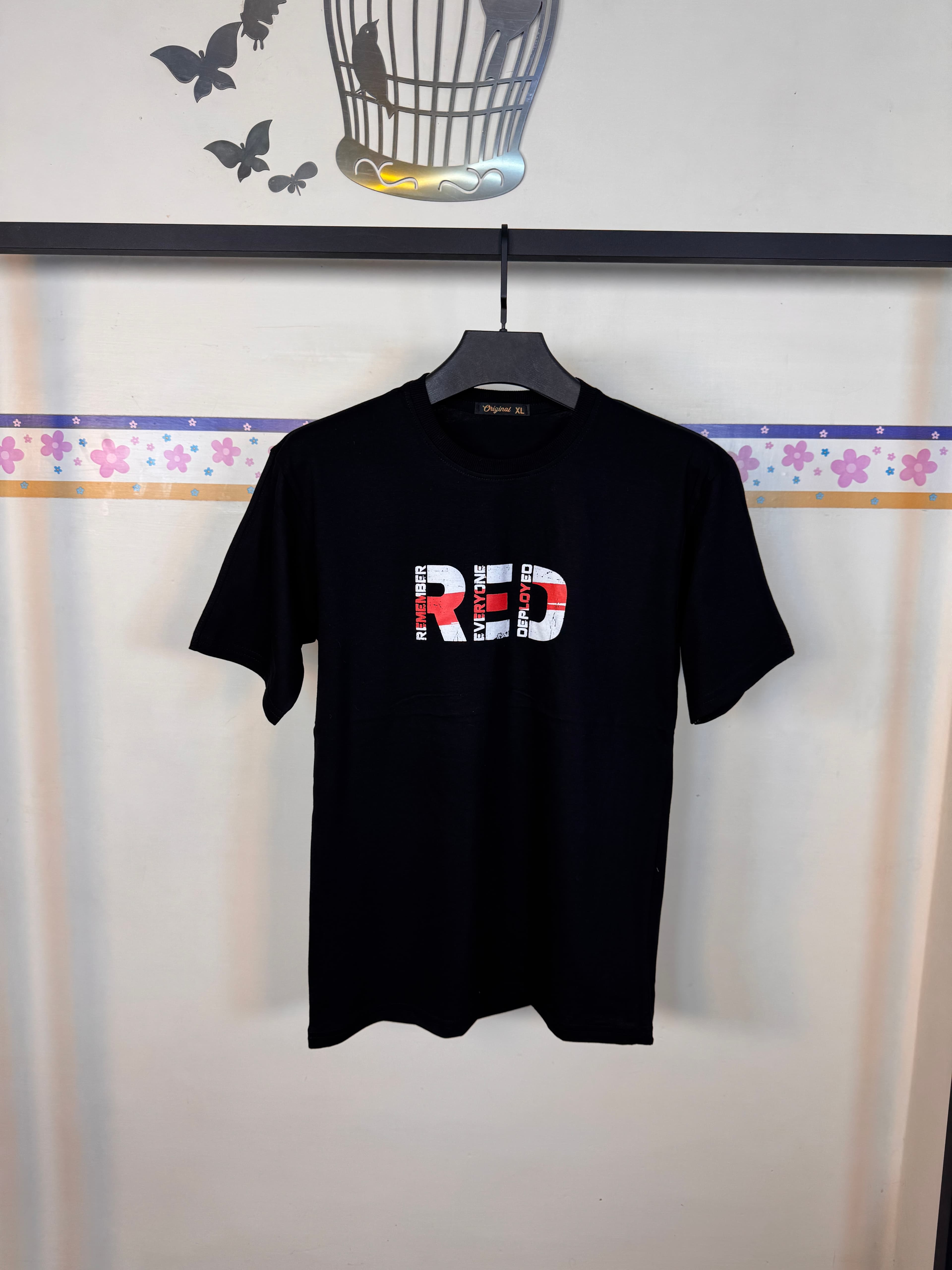 تیشرت RED آستین کوتاه پنبه