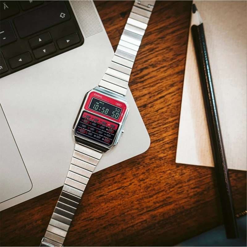 ساعت مچی اسپرت برند CASIO رفرانس CA-500WE-4BDF — تصویر ۴