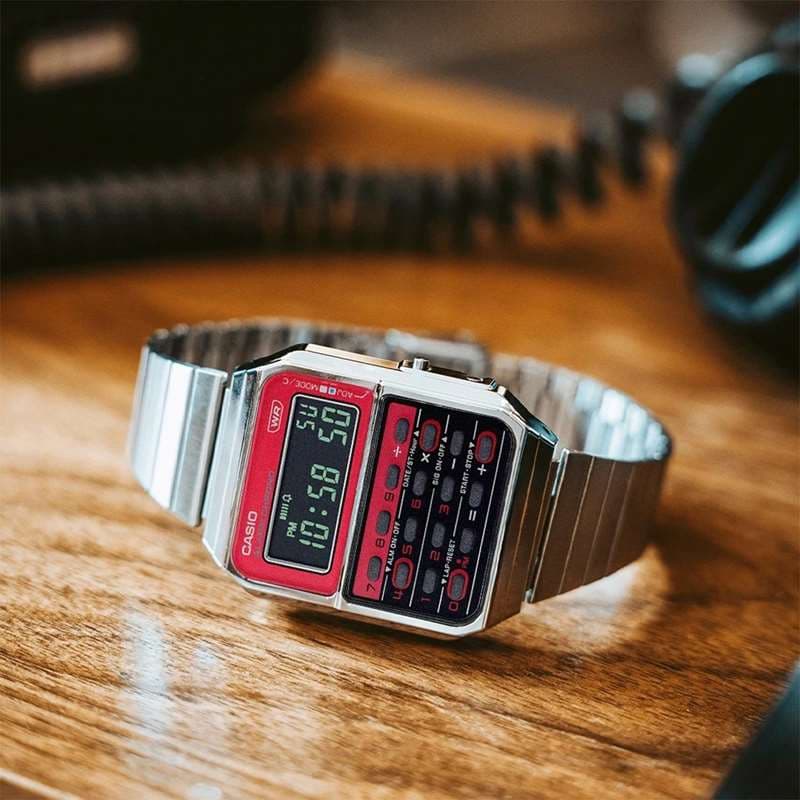 ساعت مچی اسپرت برند CASIO رفرانس CA-500WE-4BDF — تصویر ۳