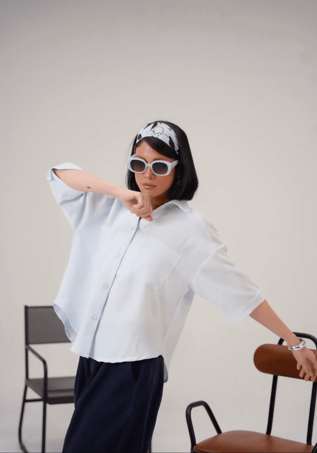 شومیز زنانه دو جیب