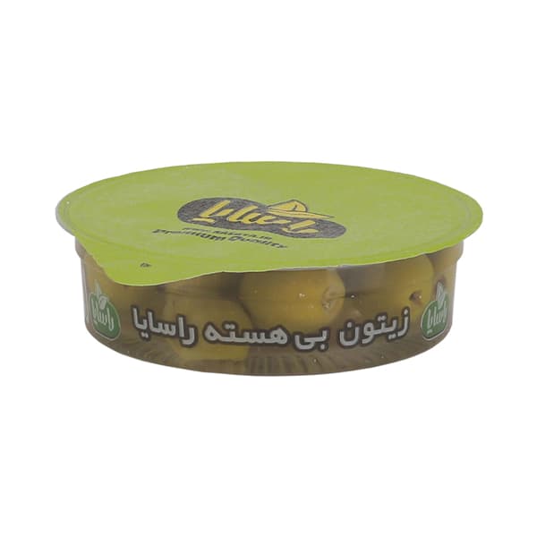 زیتون شور بدون هسته تک نفره 75 گرمی