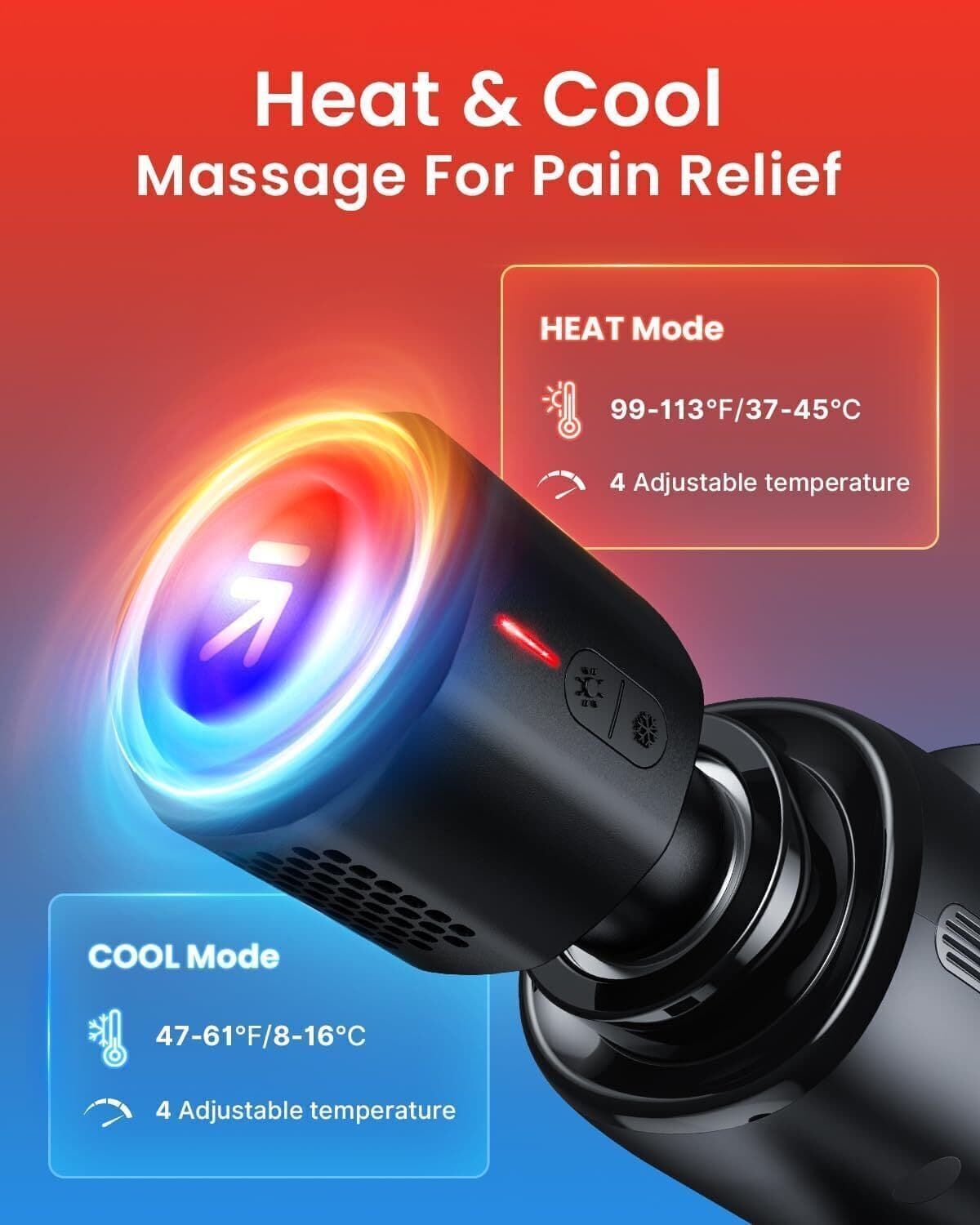 ماساژور تفنگی رنفو مدل C-003H — تصویر ۷