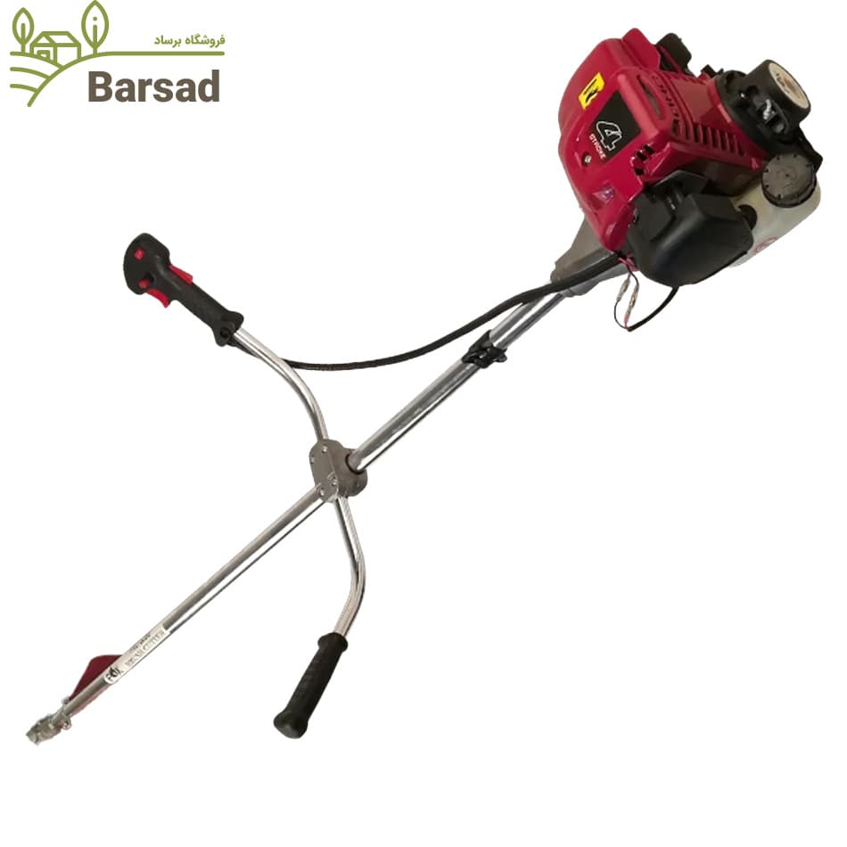 علفتراش دوشی فاکس G350 | موتور 4 زمانه 35 سی‌سی برای باغ و کشاورزی — تصویر ۲
