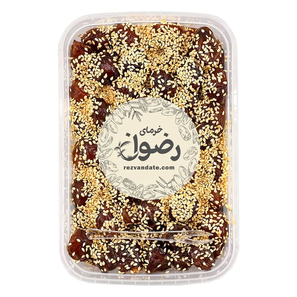 خرما خاصویی کنجدی رضوان