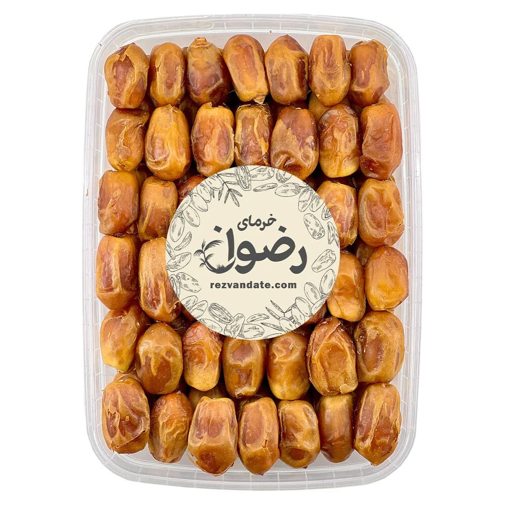 خرما زاهدی رضوان 🌴【 تمیز شده + بسته‌بندی + درجه 1 】