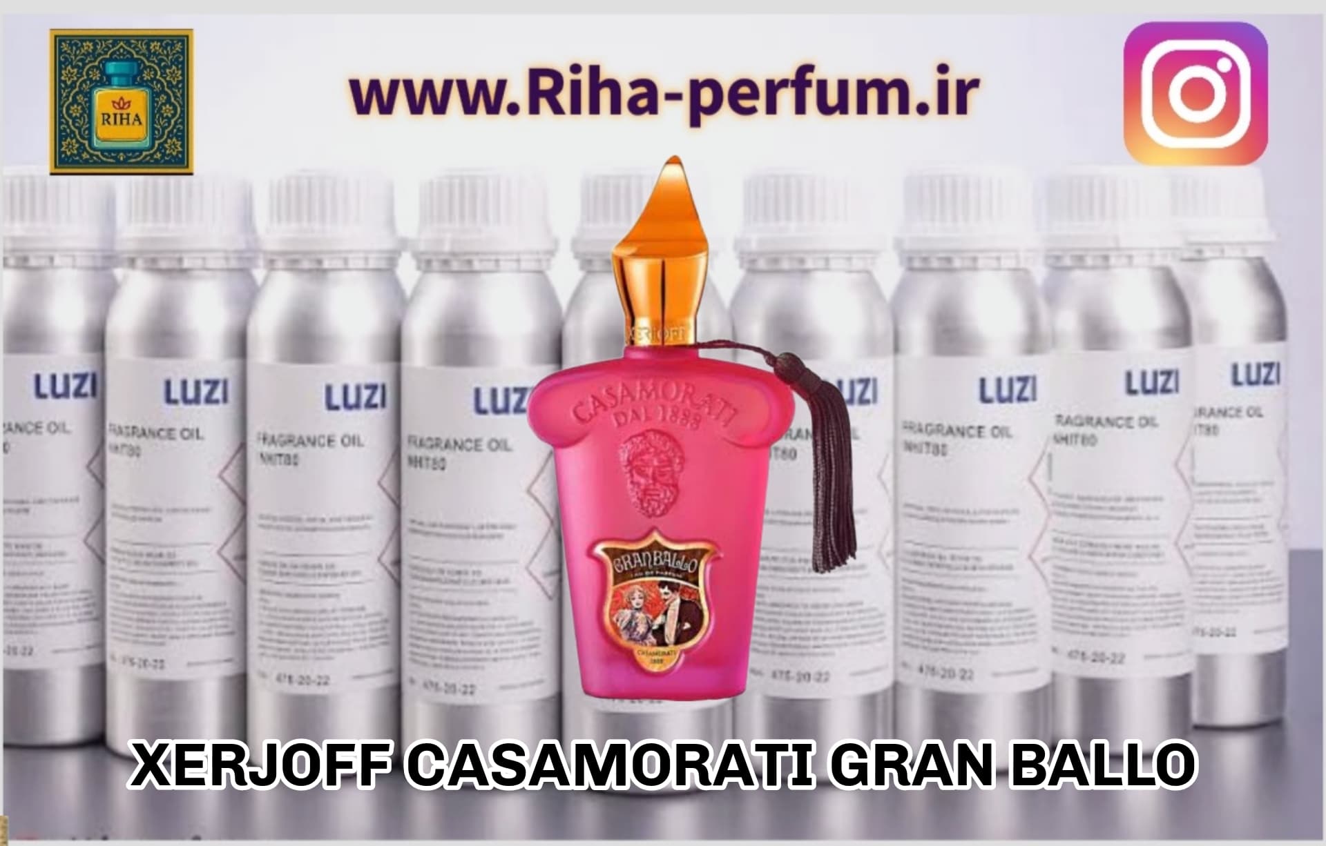 عطر یونیسکس گرن بالو (لوزی ، ژیوادان ، اکسپرشنز ، lvl)