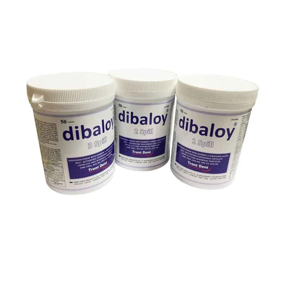 آمالکپ 50عددی کپسولی دیبالوی Dibaloy Amalgam — تصویر ۲