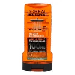 شامپو سر و بدن مردانه لورال LOREAL نارنجی اصل فرانسه سری HYDRA ENERGETIC حجم 300 میلی