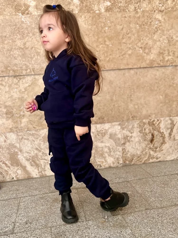 هودی شلوار اسپرت بچگانه — تصویر ۶