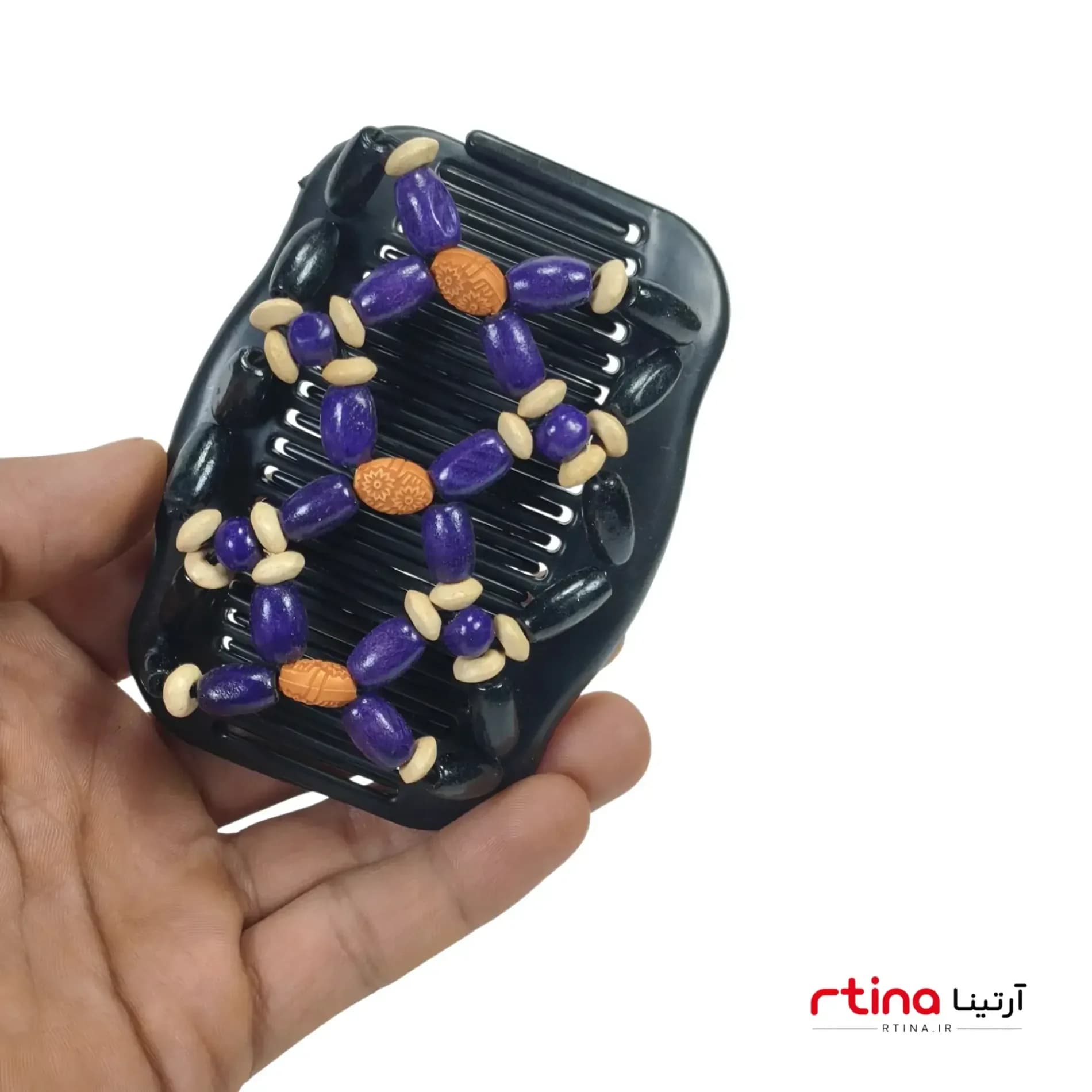 شانه کشی مهره ای مو دخترانه و زنانه — تصویر ۶