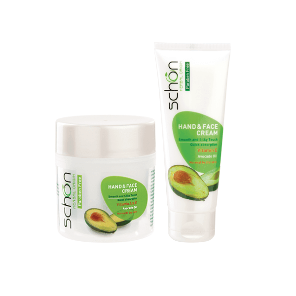 کرم دست و صورت شون با عصاره آووکادو Schon Avocado Oil 150ml | روژانو — تصویر ۲