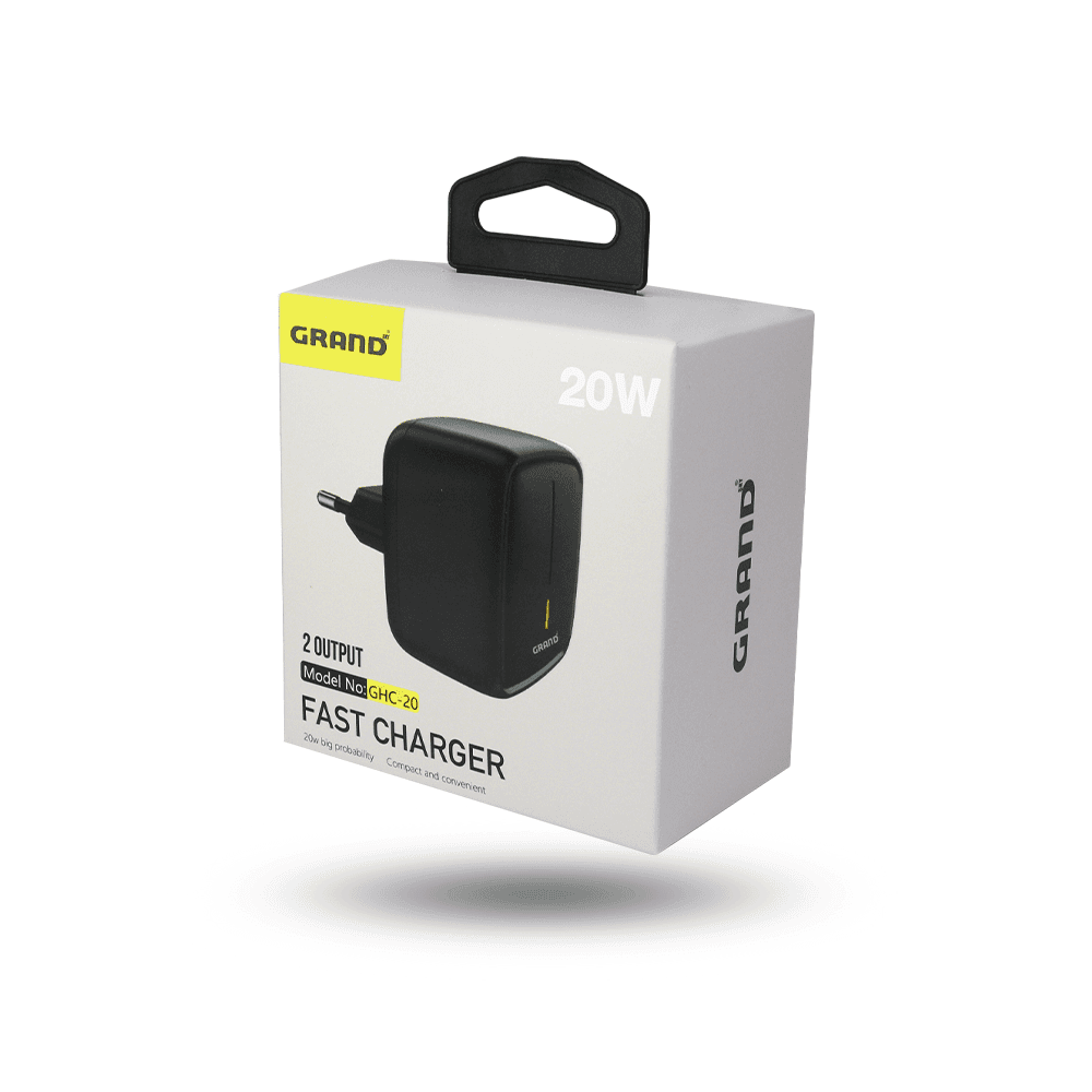 آداپتور شارژ 20 وات(20w) مدل GHC-20گرنداسکای — تصویر ۶
