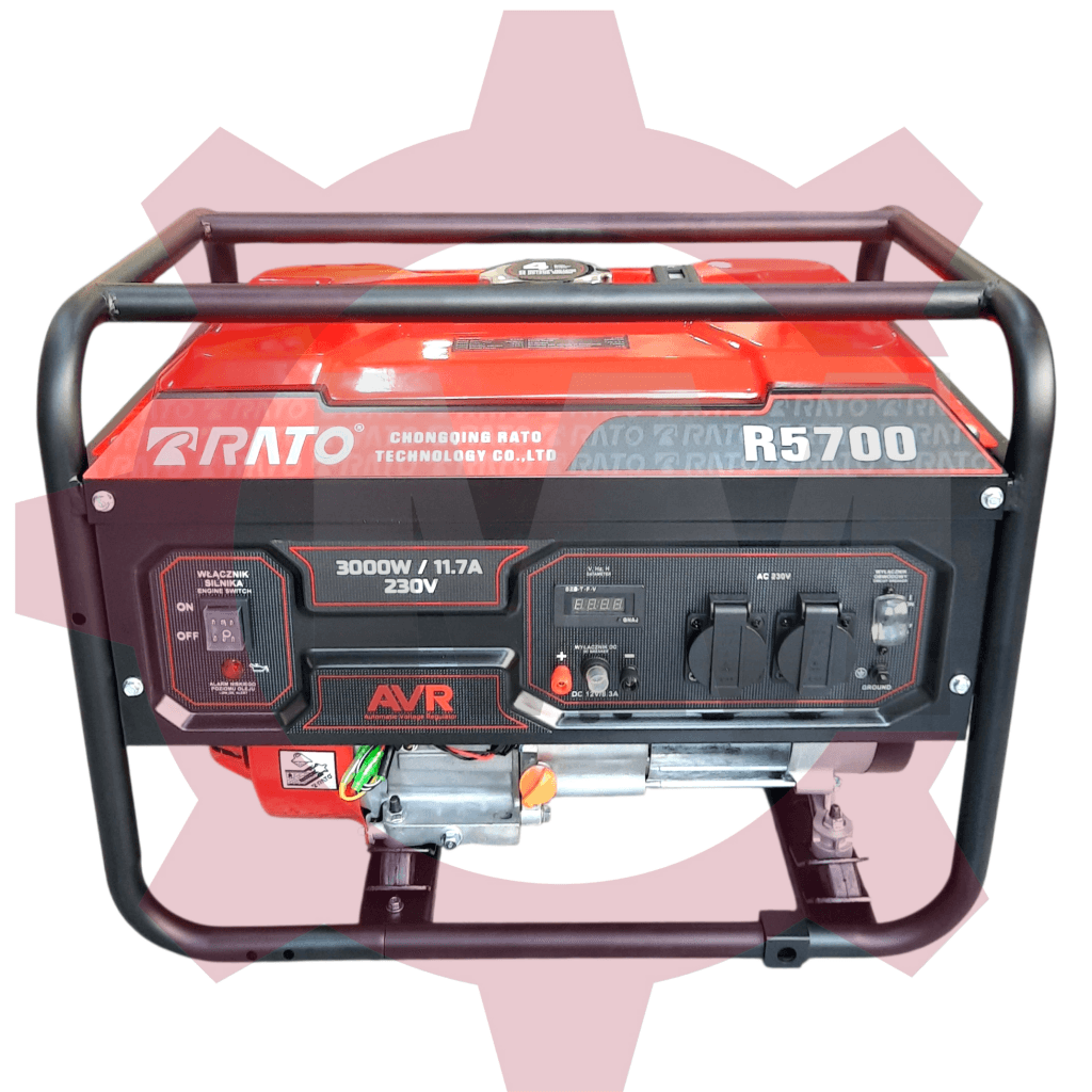 موتور برق 3 کیلو وات راتو مدل RATO R5700 — تصویر ۴