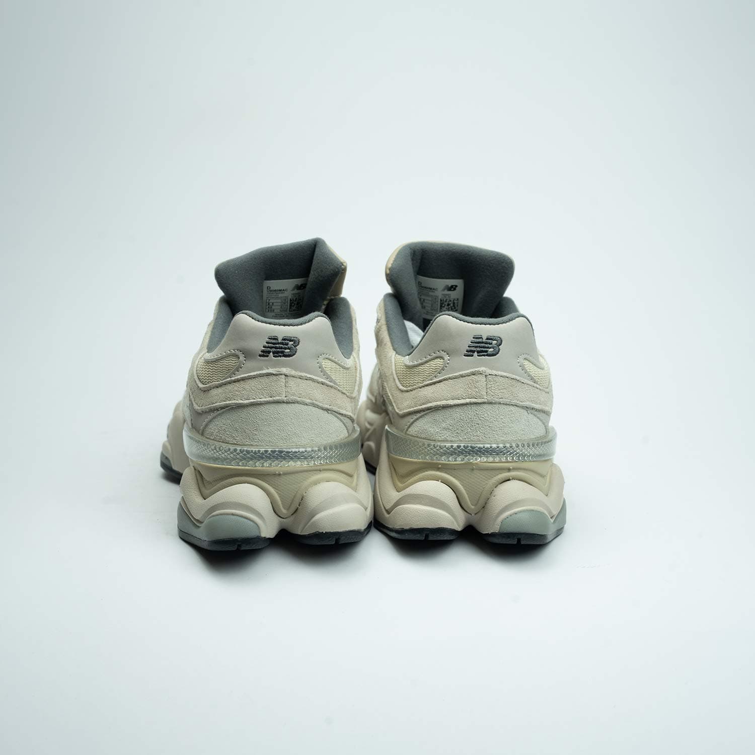 کفش نیو بالانس رنگ کرم قهوه ای (New Balance 9060 Sea Salt) [U9060MAC] — تصویر ۴