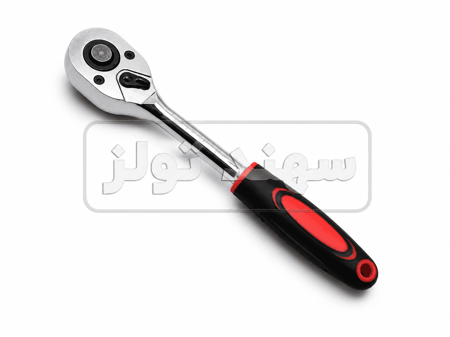 دسته جغجغه 1/2 اینچ دسته روکش‌دار ضامن‌دار
