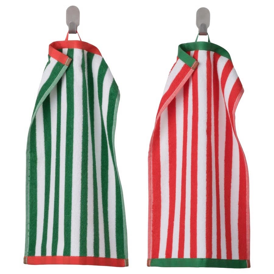 حوله ایکیا SLANHOSTMAL سایز 30*50 بسته 2 عددی