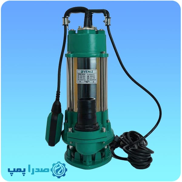 لجن کش ونیز 2 اینچ 17 متری فلوتردار بدنه چدن ، استیل