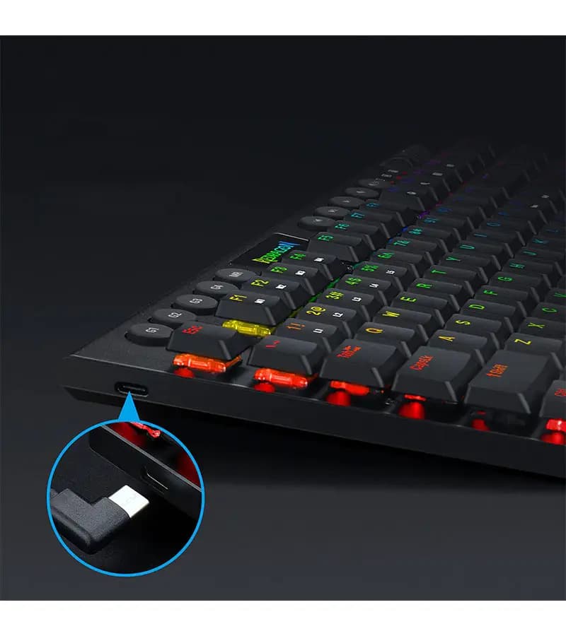 کیبورد با سیم گیمینگ مکانیکال ردراگون YI K625-KB — تصویر ۲