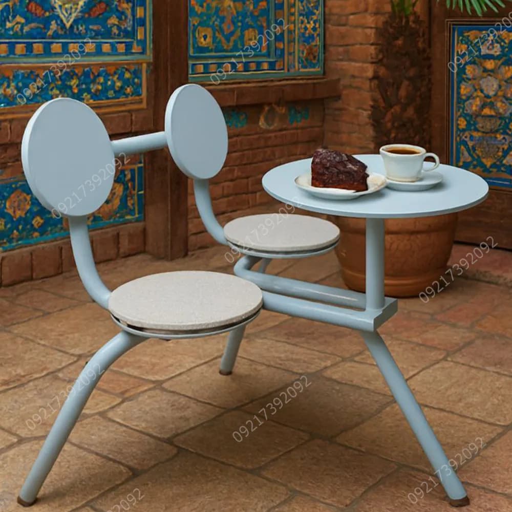میز و صندلی کافه ای SN1 - گروه تولیدی ساختارک