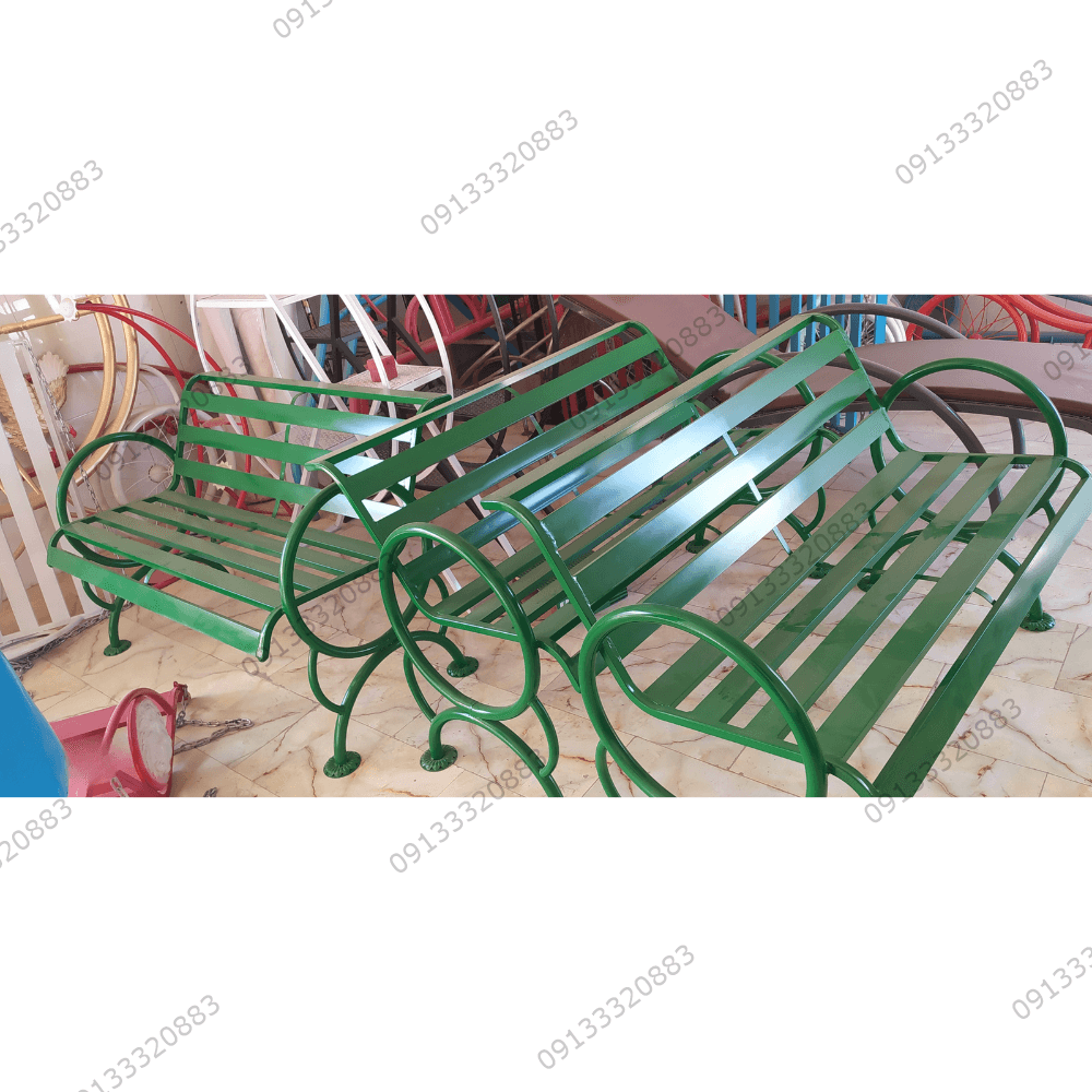 نیمکت پارکی کد N1 - گروه تولیدی ساختارک — تصویر ۴