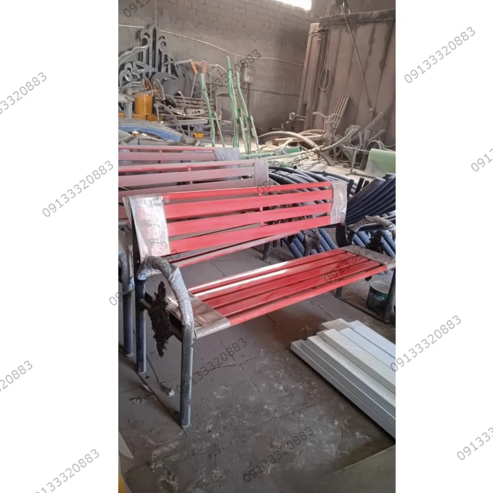 نیمکت پارکی کد N4 - گروه تولیدی ساختارک — تصویر ۳