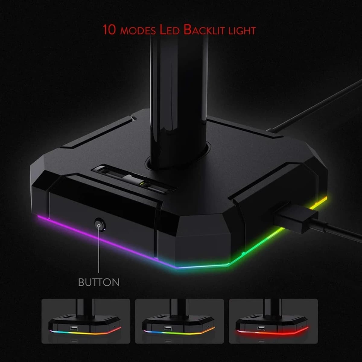پایه نگهدارنده هدست ردراگون Scepter HA300 — تصویر ۵