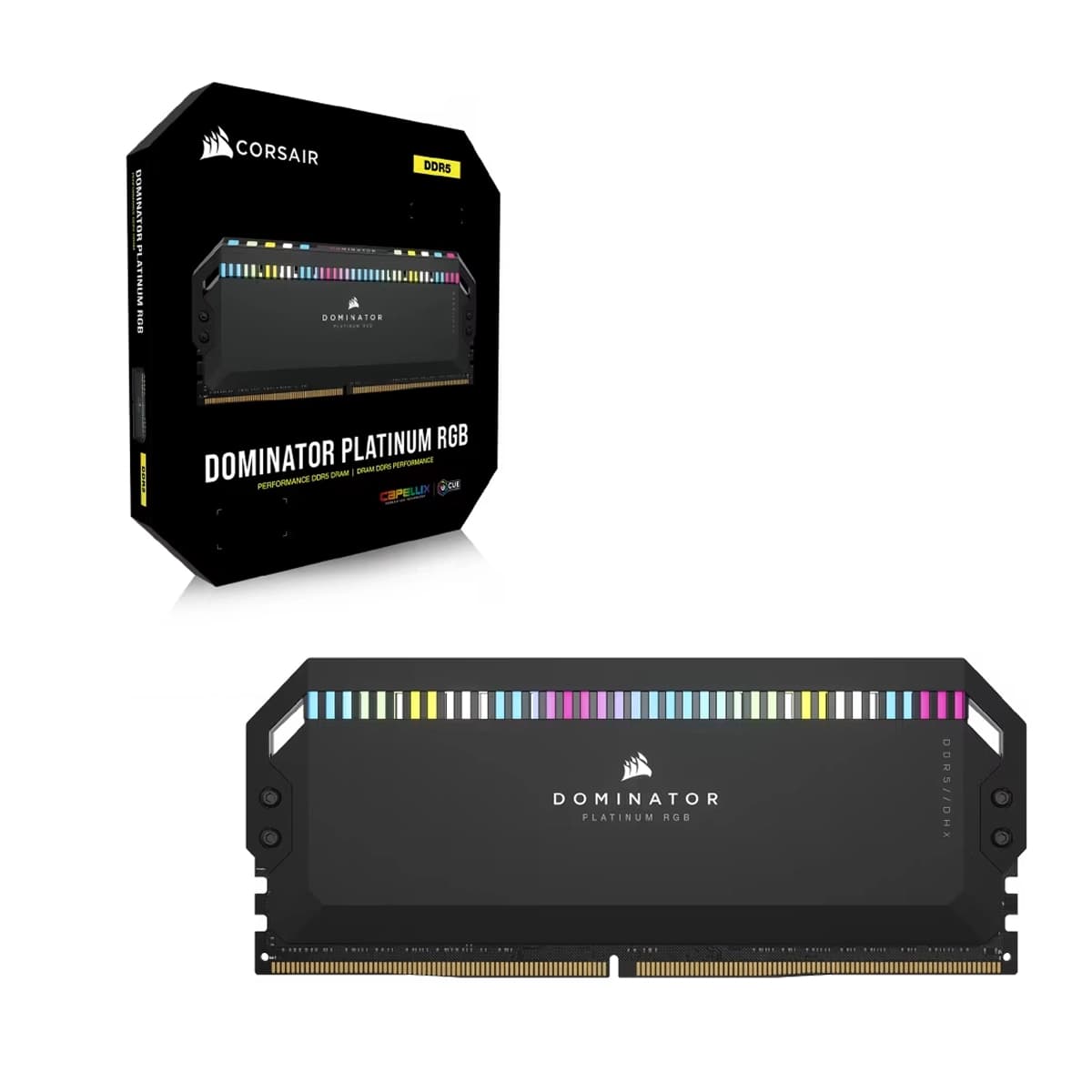 رم کامپیوتر کورسیر Corsair DOMINATOR PLATINUM 64GB 32GBx2 5200MHz DDR5 CL40 — تصویر ۵