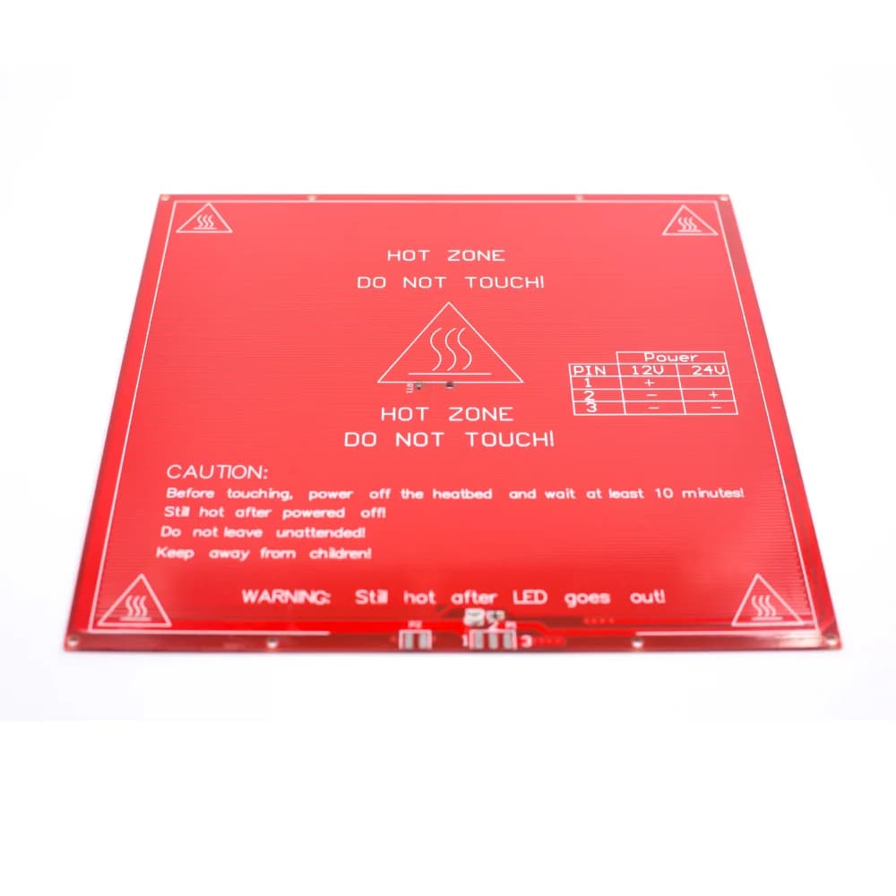 هیت بد(PCB HEATED BED) در ابعاد بیست در بیست