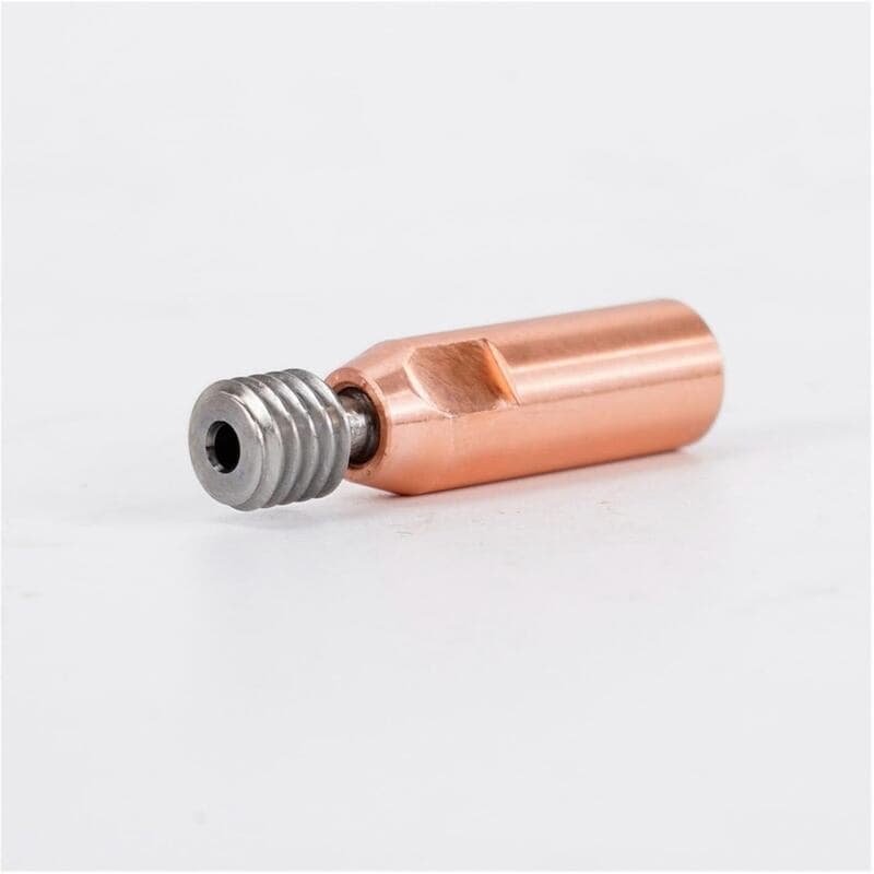 پیچ سوراخ دار اکسترودر دما بالا آلیاژ تیتانیوم و مس CR10 1.75mm — تصویر ۲