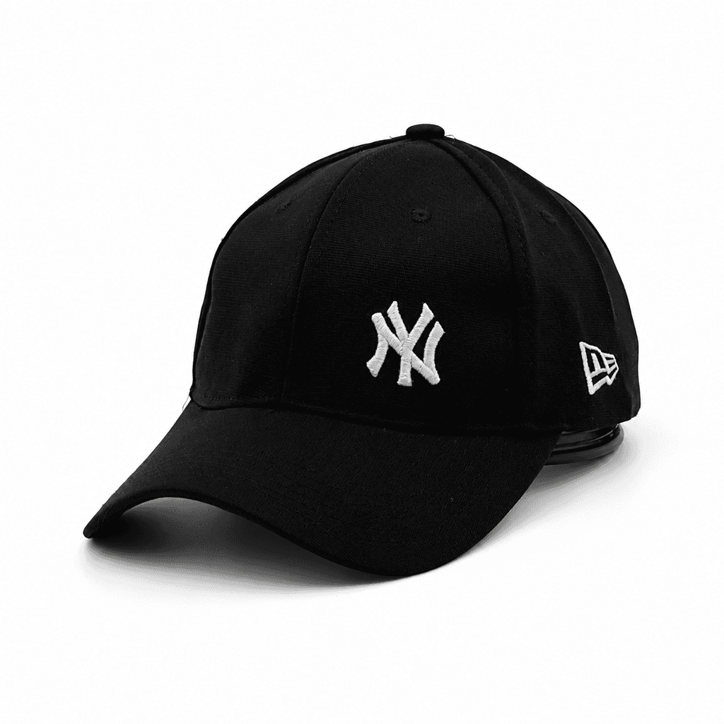 کلاه بیسبالی مشکی مدل نیویورک (NY) طرح (New Era) | گلدوزی برجسته
