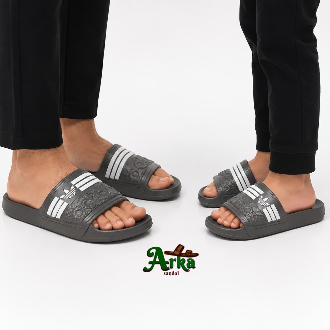 دمپایی مردانه و بچگانه ست آدیداس کد 0294